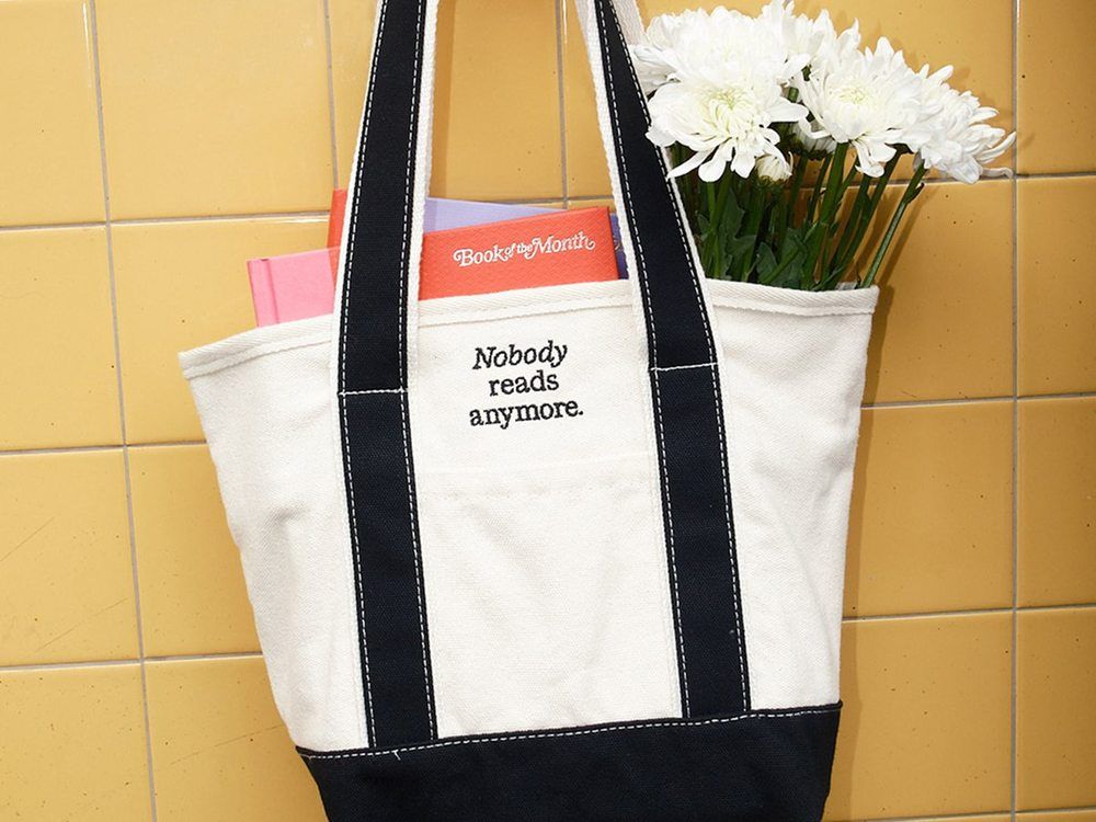 Bookish tote product