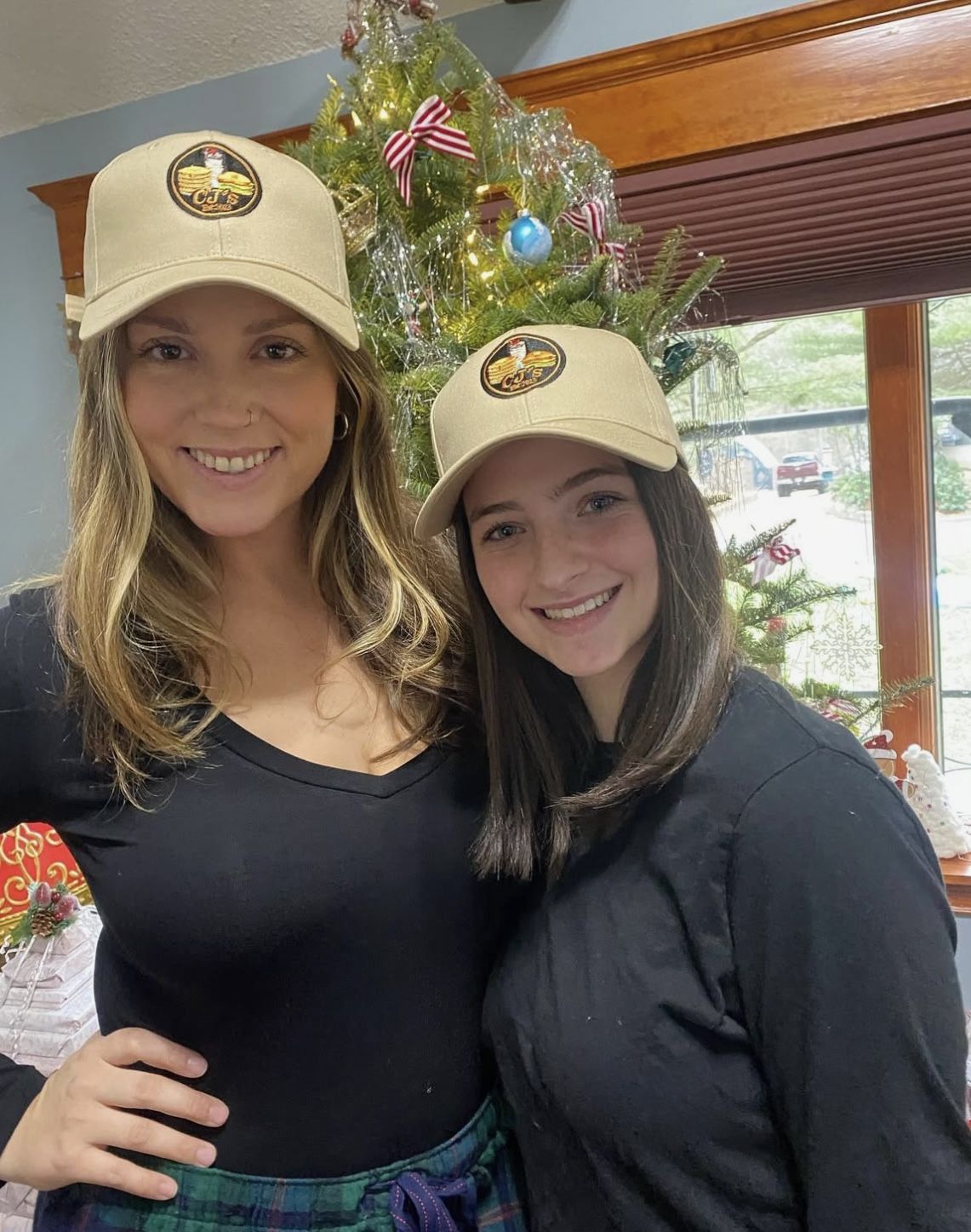 Embroidered CJ's logo hats
